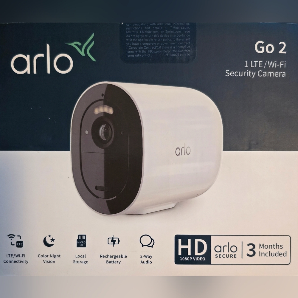 Arlo Go 2 - LTE/WiFi Security Camera